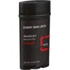Every Man Jack Deodorant Aluminum Free, Cedarwood 3 oz (Pack of 6)