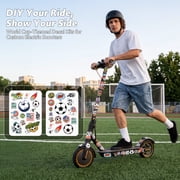 Electric Scooters for Adults, Foldable Side Light 8.5 Tire 550W 19 MPH, Long-Range Portable E Scooter