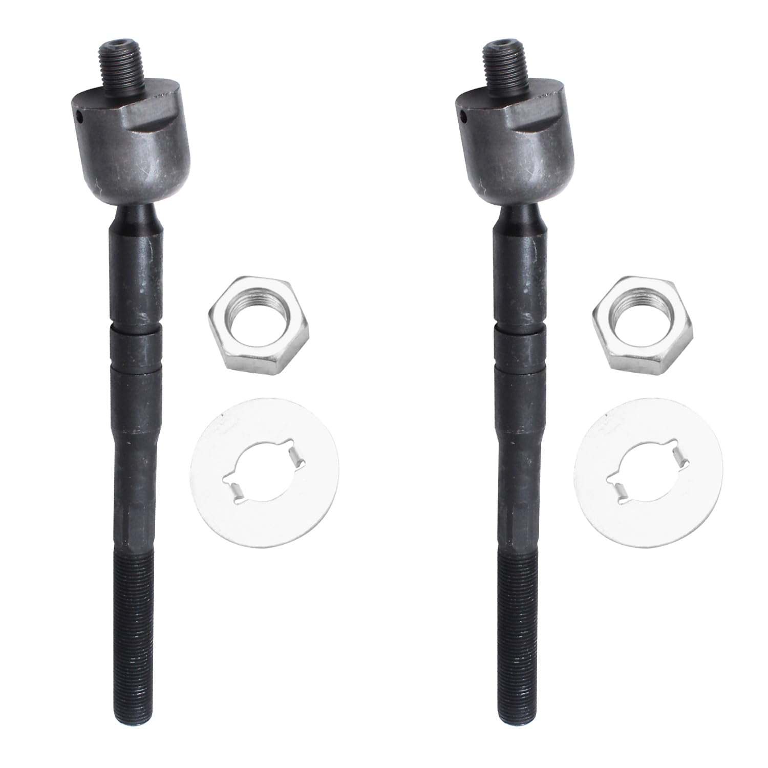 Detroit Axle - Front Tie Rods for 2007-2011 Toyota Camry 2008 2009 2010, 4 Inner and Outer Tie Rods, 2 Boots, Replacement