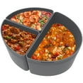 thumbnail image 1 of 3 Pcs Slow Cooker Divider Liner Fit 6 QT Pot Leakproof Slow Cooker Divider Liner Reusableilicone Slow Cooker Divider Liner Heat Resistant Cooking Liner Dishwasher Safe, 1 of 9