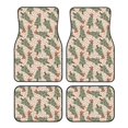 thumbnail image 1 of Disketp Cowboy Christmas Trees for Crystal Velvet Car Mats Four-Piece Set,All-Season Automotive Protection, Vehicles, Cars, Trucks, and SUVs,Anti-Slip Design, 1 of 7