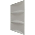 thumbnail image 4 of Ekena Millwork 19 5/8"W x 19 5/8"H Traditional EnduraWall Decorative 3D Wall Panel, UltraCover Satin Blossom White (Covers 2.67 Sq. Ft.), 4 of 6