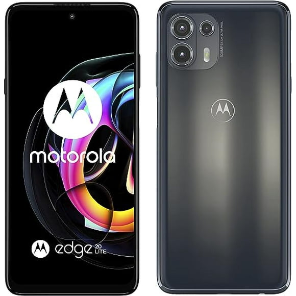 Motorola Moto Edge 20 Lite 5G 128GB 6GB RAM Tout Nouveau Smartphone Débloqué (XT2139-1)
