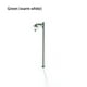 thumbnail image 5 of Kearding 1:87, lámpara de calle de de arena, modelo de lámpara, altura ajustable, bombilla de luz de poste en miniatura, manualidades DIY para Artesanía Verde/Blanco cálido Kearding HA066598-04, 5 of 6