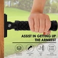 thumbnail image 6 of 1PC Doorway Flip Assist Handle Nonslip Door Assistant Support Grip Handle Multifunctional Flip Up Grab Bar Supports Up to 350 Pounds for Elderly Disabled People with Limited Mobility, 6 of 12