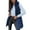 Dark Blue #003, variant on Long Puffer Vest Women Winter Hooded Vests Casua Lightweight Quilted Jackets Sleeveless Padded Jacket with Pockets Navy M