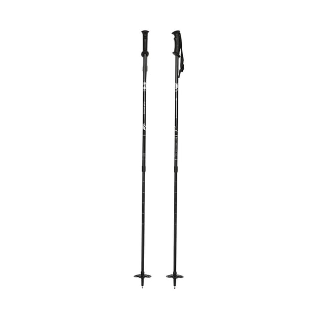 Pures de esquí Boles de senderismo Telescopio para adultos niños Caminatas para caminar postes de trekking para esquiar snowboard trekking mochilado Negro