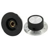 2 Pcs 37mm x 15mm Potentiometer Rotary Switch Volume Digital Knob Cap