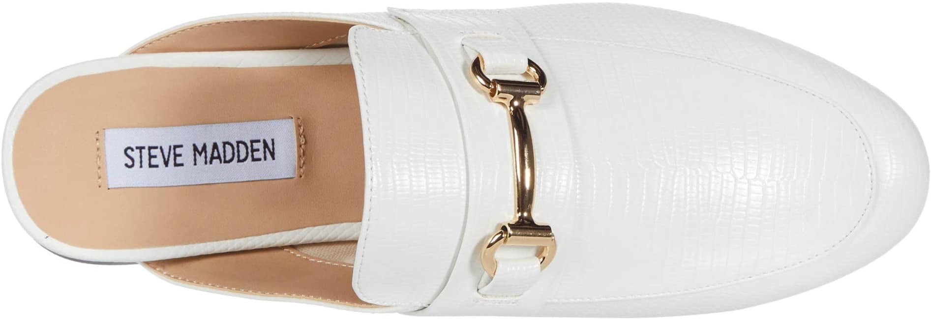 steve madden white mules
