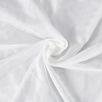 1.1 Yards Silk Organza Fabric 55.1Inch Wide Pure White Mulberry Silk Organza Fabric Gauze Silk Fabric for Wedding Dress Fashion Crafts Decorations