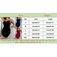 thumbnail image 2 of B91xZ Chemise de Nuit Sans Manches à Col en V pour Femmes, Manches Courtes, Imprimé, Rouge, 2 of 3