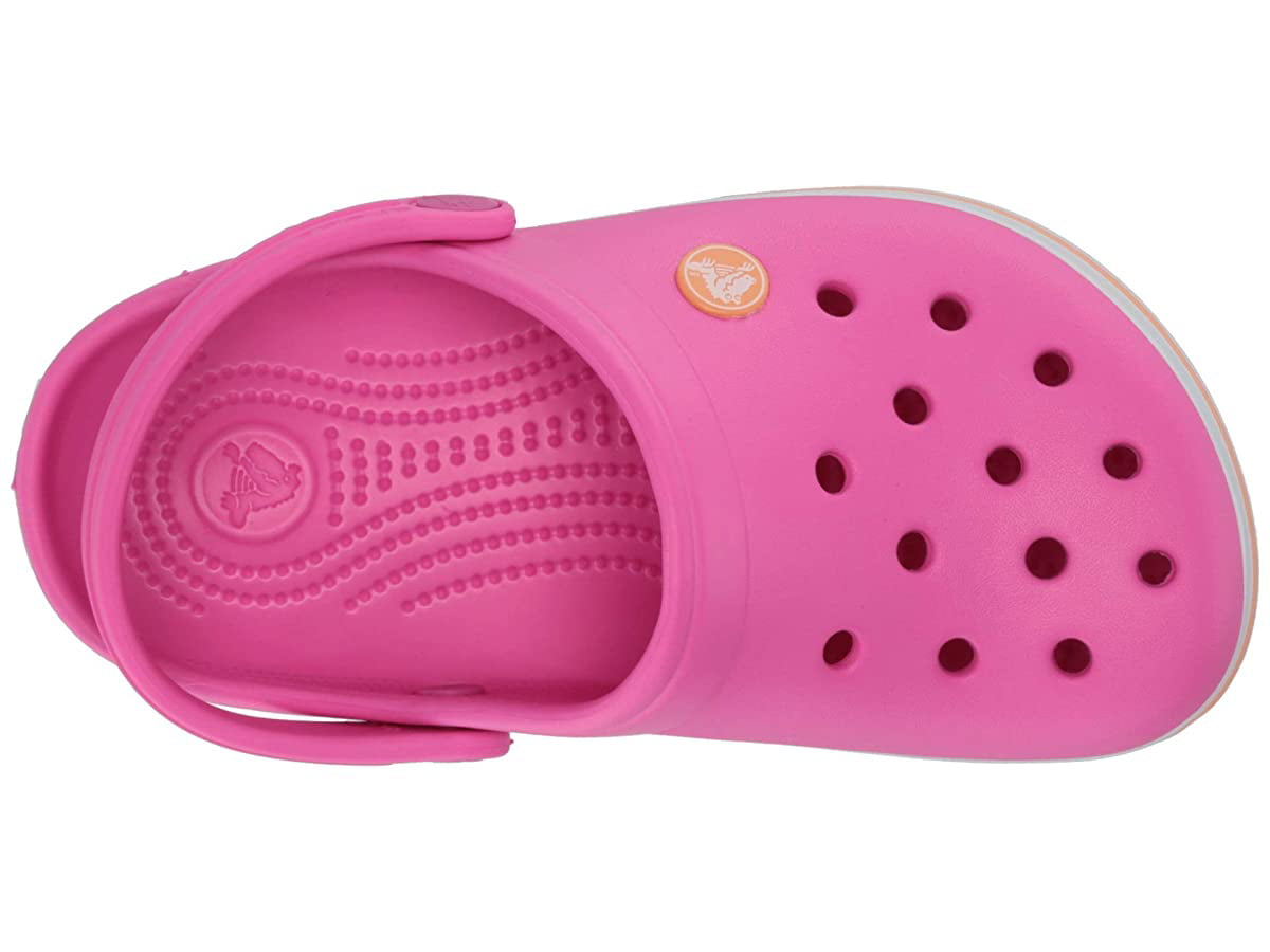 13 Little Kids Crocs Crocband Clog Party Pink