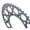 Silver, variant on Renthal Ultralight Rear Sprocket-KTM-All 125-530-90-15-46-Silver