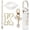 White, variant on Compatible with Owala Water Bottle Accessories, Cute Letter Charm Set with Boho Handle Strap, Monogram Sticker, Silicone Ring, Keychain Decoration, for FreeSip 24 32 40oz, Owala Kids, Tumbler Gift