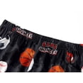 thumbnail image 5 of Beezizac Pajamas for Little & Big Boys Black Basketball Tank Top & Shorts Sleeve 2-PC Cool Cozy PJ Kid Set Size 8, 5 of 7