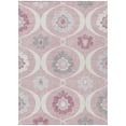 thumbnail image 2 of Addison Rugs Chantille Indoor/Outdoor Transitional Medallions Pink Washable Rectangle Rug, 10' x 14', 2 of 6