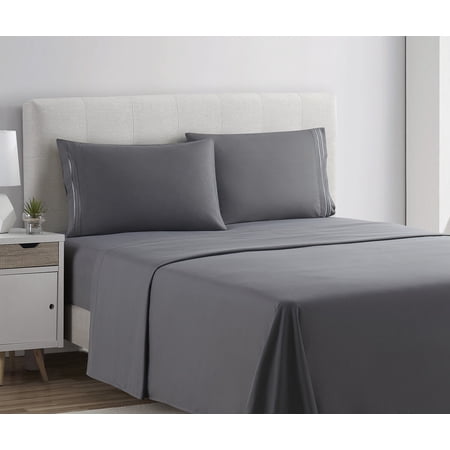 1800 Series 4 Piece Bed Sheet Set Hotel Luxury Ultra Soft Deep Pocket Sheets Set