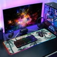 thumbnail image 6 of Coconut Trees RGB Gaming Mouse Pad Large Keyboard Mat Rubber Base 13 Light Modes, 6 of 6