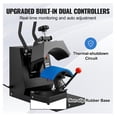 thumbnail image 3 of Hat Heat Press 4-in-1, Cap Heat Press Machine 6x3", LCD Digital Timer Temp Control, 4 Curved Heating Elements for Hats, Sublimation Transfers, 3 of 9