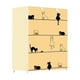 thumbnail image 2 of Zapatero para armario Zapatero de 4 capas Adecuado para la entrada de la puerta principal del armario Zapatero apilable en cualquier combinación Zapatero pequeño que ahorra espacio Zapatero, 2 of 6