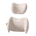 thumbnail image 1 of harper Car Headrest & Waist Support Cushion Headrest Back Cushion Versatile Comfortable white, 1 of 9