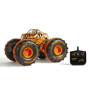 Sharper Image 4x4 Giant Crusher Remote Control 4WD Truck, Off-Road Tires, LED Headlights, Orange