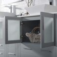 thumbnail image 2 of Sydney 72" Double w/ Vessel Sinks and Mirrors (Metal Grey), 2 of 10