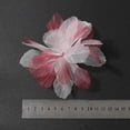 thumbnail image 2 of Nvzi mesh fabric flower Light Pink 20 pieces, 4.9 * 4.9 inches, DIY party flower accessories for wedding headbands, pre installed lightweight hair accessories, dress hats, handicrafts, 2 of 5