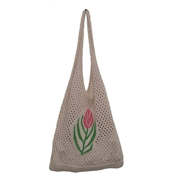 Kukuzhu Fairy Tote Bag Aesthetic Tote Bag Y2k Bag Tote Bag Aesthetic Y2k Crochet Tote Bag Aesthetic