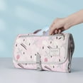 thumbnail image 4 of Sunveno Polyester Portable Diaper Changing Pad, Light Pink, 1 Count, 4 of 7