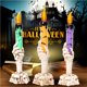 thumbnail image 4 of Bearachild sin llama de Halloween, candelabro brillante para interiores, suministros para fiestas, centro de de ambiente, decoración en forma de Kits de decoración para fiestas Numero 3 Bearachild HA042748-03, 4 of 6