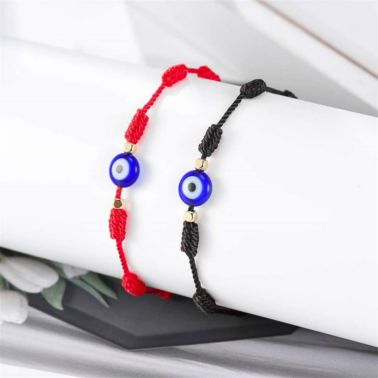 Couple Evil Eye Bracelets Men and Women Evil Eye Knot Lucky