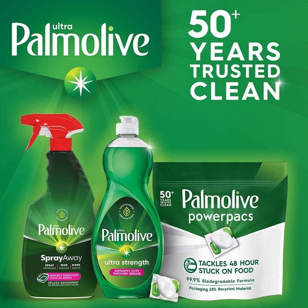 Palmolive Ultra Spray Away Dish Soap Spray, 16.9 Ounce, 6 Pack