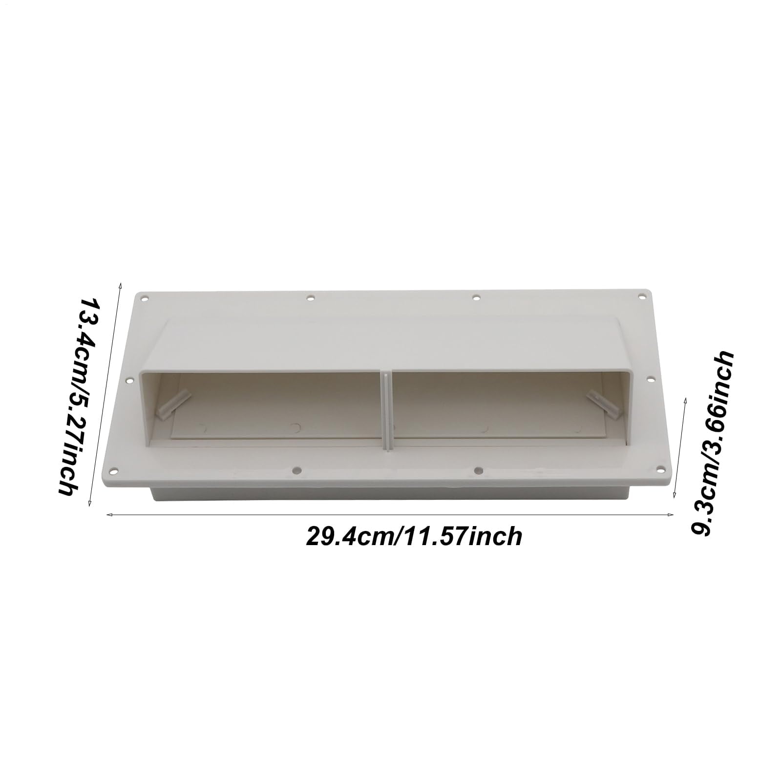 GUANGHUI RV Stove Vent - RV Hood Stove Vent | Portable Range Hood Exhaust Ventilation | Reusable RV Exhaust Cover, Multipurpose Exterior Ventilation with Locking Damper, Screws Included for Car, Home