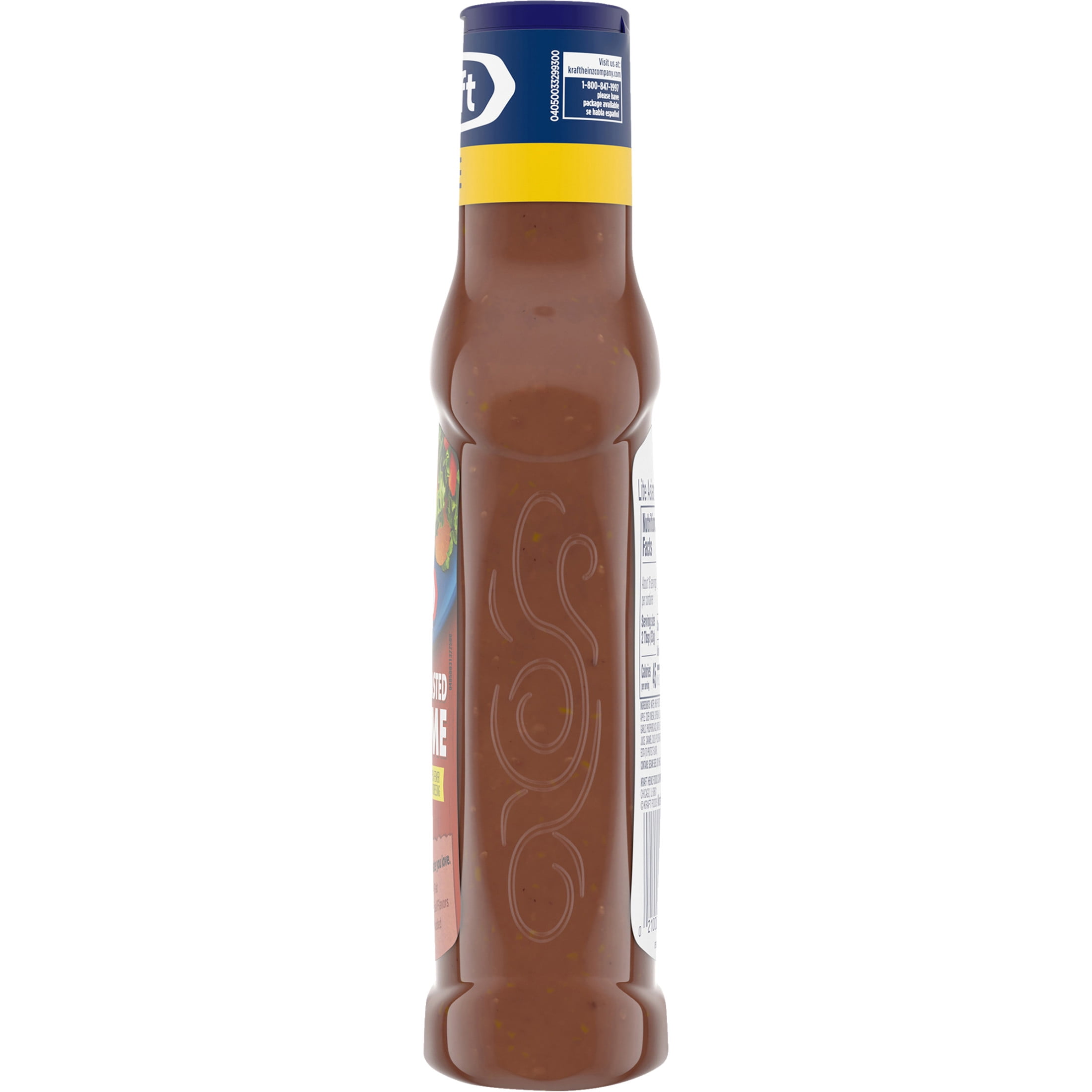 Kraft Asian Toasted Sesame Lite Salad Dressing, 16 fl oz Bottle