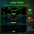 thumbnail image 5 of Glow in The Dark Throw Blanket，50" x 60"Dinosaur Luminous Plush Blankets Soft Glowing Throw Gift for Kids Girls Boys Teens Age 1-13 Years Old, 5 of 10