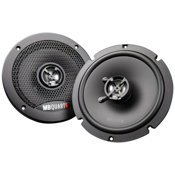 MB Quart Discus DK2-116S 6.5 Inch Shallow Mount Coaxial Speakers