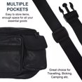 thumbnail image 4 of Waist Bag Fanny Pack For Men Women Hip Belt Bum Pouch Sport Travel Shoulder Bag, 4 of 7