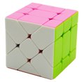thumbnail image 2 of Fangge Fisher Cube 3x3x3 Speed Puzzles Magic Cube Learning Educational Toys For Children Kids Cubo Magico, 2 of 6