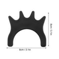 thumbnail image 2 of KAKOWELY 2Pack Bridge Heads Cue Bridge Head Black Plastic Precision For Billiard Games, 2 of 8