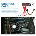 thumbnail image 3 of OFFIGAM 1 Set External Graphics Card Dock for Computer Pcie Gpu Red Aluminum Gaming, 3 of 6