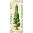 thumbnail image 2 of Welby 10x18 Black Modern Framed Museum Art Print Titled - Ivy Topiary I, 2 of 4