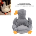 thumbnail image 3 of Lindo Cojín De Caricatura Cuschion Forma De Ganso Sofá Almohadas De Almohadas De Comodidad Desapeitable Non Slip Para Ventana Sill Silla Futon Futon, 3 of 7