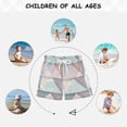 thumbnail image 6 of FORMRS Boys Swim Trunks Quick Dry Mesh Liner Boardshorts Sizes XS-XL, Green Geometric, 6 of 7