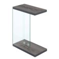 thumbnail image 2 of SoHo C Table de Fin par Convenience Concepts en Finition Bois Gris, 2 of 3
