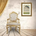 thumbnail image 3 of Frans Everbag 19x24 Gold Ornate Framed and Double Matted Museum Art Print Titled - Kingfisher on a Branch in a Meadow Landscape (1887), 3 of 4