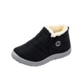 thumbnail image 2 of Bottes d'Hiver Chaudes en Velours Courtes pour Femmes Bottes Plates pour Femmes, 2 of 6