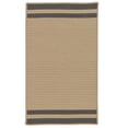 thumbnail image 1 of Colonial Mills Rug DE85R096X132S Denali End Stripe Braided Area Rug  Grey - 8 x 11 ft., 1 of 1