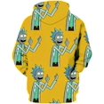 thumbnail image 2 of Rick Morty Pullover  3D Print Long Sleeve Sweatshirt Baseball Uniform Pullover, 2 of 2