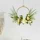 thumbnail image 3 of de aro circur de bienvenida, para puerta dentera, sa de , jardín, colgante Artificial, decoración de interiores p perfecl Corona de la puerta de entrada, 3 of 8